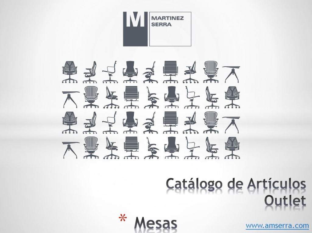 Catalogo Outlet Mesas